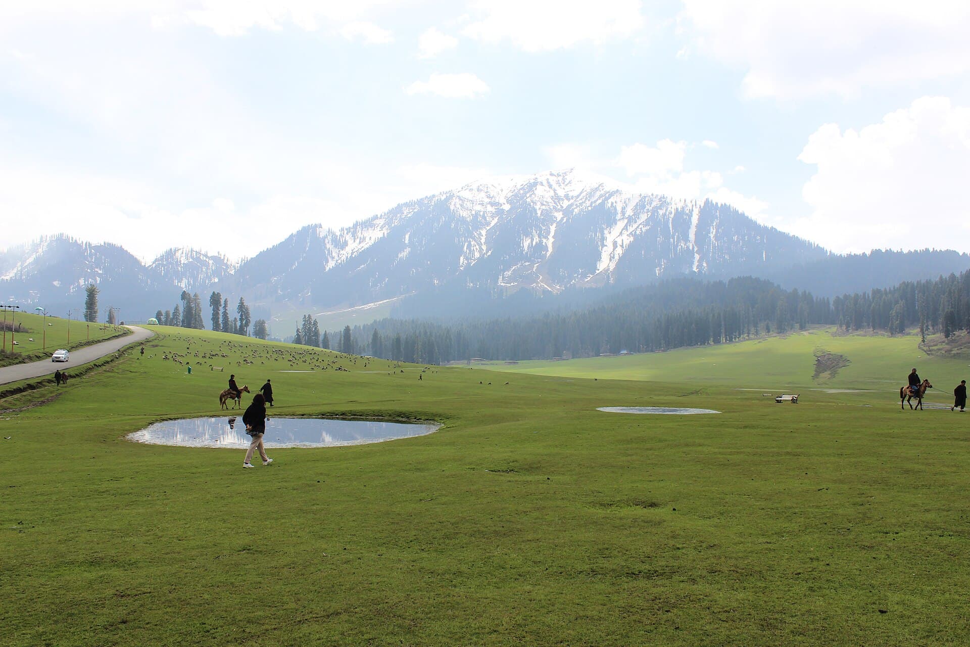 Quiet meadows at Doodhpathri for travelers who want a custom Kashmir route